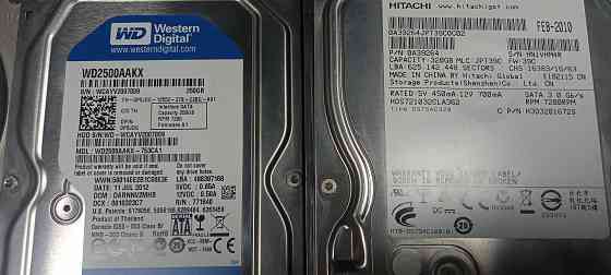 HDD 80, 160, 250, 320 gb Донецк