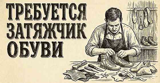 Требуется затяжчик обуви Луганск