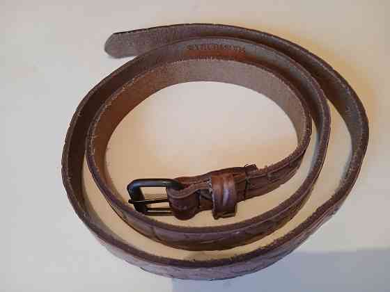 Ремень из кожи SCOTCH&SODA AMSTERDAM Нидерланды Донецк