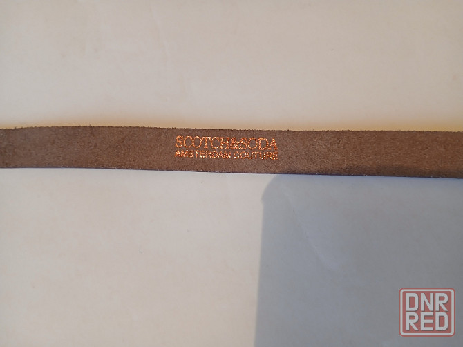 Ремень из кожи SCOTCH&SODA AMSTERDAM Нидерланды Донецк - изображение 2