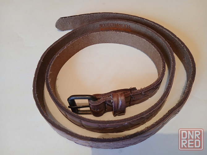 Ремень из кожи SCOTCH&SODA AMSTERDAM Нидерланды Донецк - изображение 1