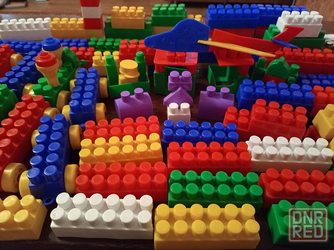 Конструктор блочный детский Донецк - изображение 4