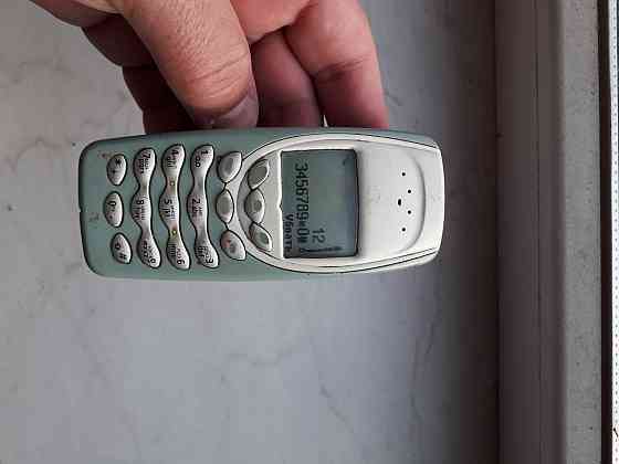 Рабочий Nokia 3410 с сим, но залочен под оператора Донецк