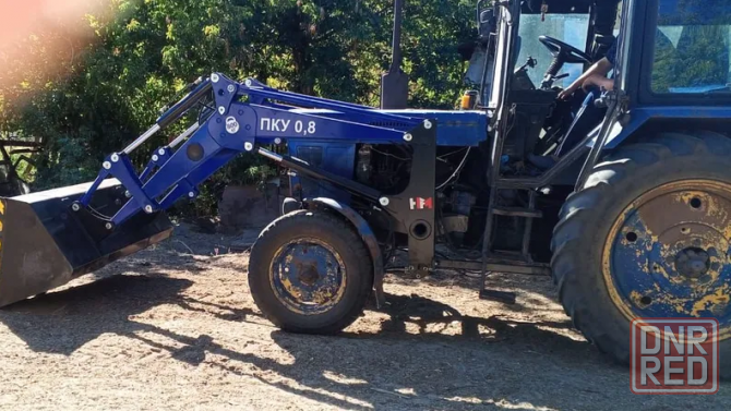 Фронтальный погрузчик на мтз 0,8 цена без ковша Луганск - изображение 2
