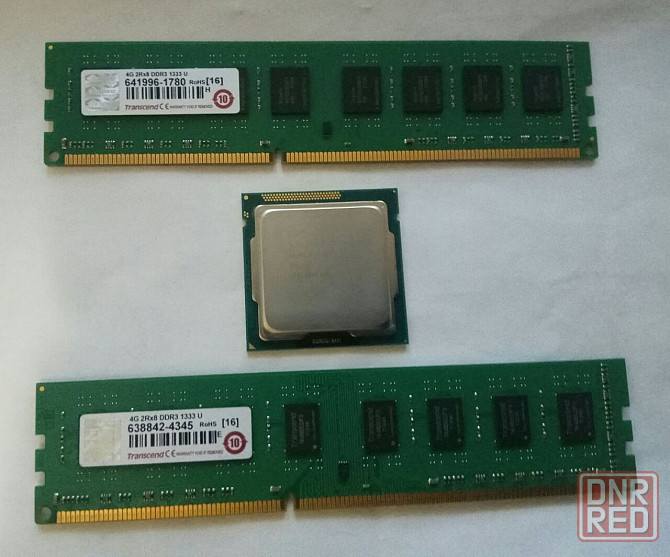 Процессор Intel Core i3-3225 Ivy Bridge LGA 1155 Transcend 8GB DDR3 Донецк - изображение 1
