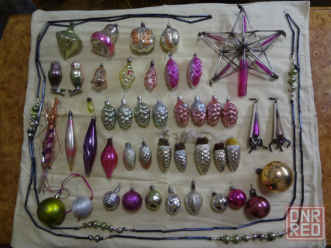 Игрушки елочные советские Луганск - изображение 1