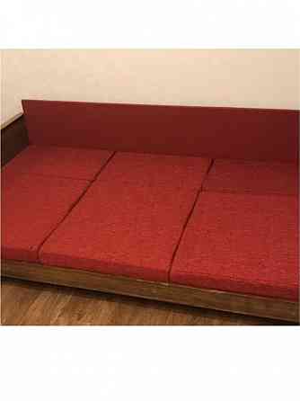 Диван б/у раскладной 190*85 см. Спальное место 190*155 см Донецк