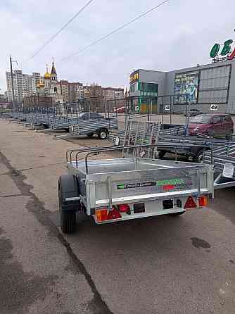 прицеп уралец 2*1,3 ,борт 300 мм.тент 250 мм Донецк