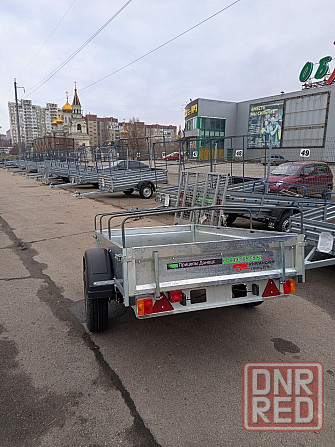 прицеп уралец 2*1,3 ,борт 300 мм.тент 250 мм Донецк - изображение 2