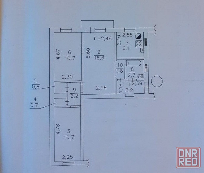 Трёхкомнатная Детский Мир Донецк - изображение 12