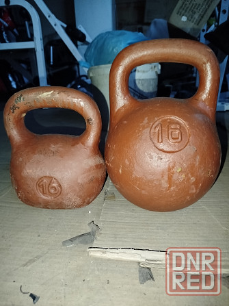 Гиря 16 кг Донецк - изображение 1