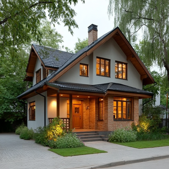 Разработка проекта индивидуального жилого дома Донецк