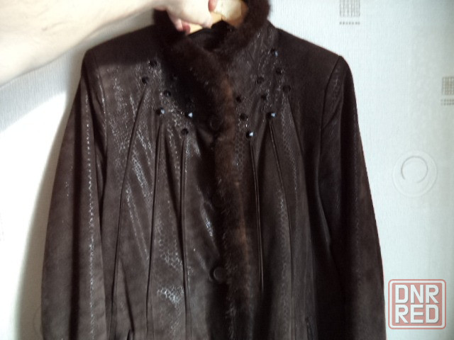 куртка кожаная ,женская Луганск - изображение 2