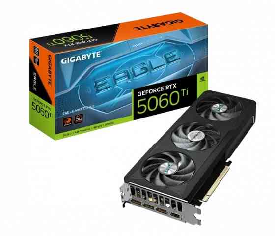 Видеокарта GIGABYTE NVIDIA GeForce RTX 5060 Ti EAGLE MAX OC Донецк