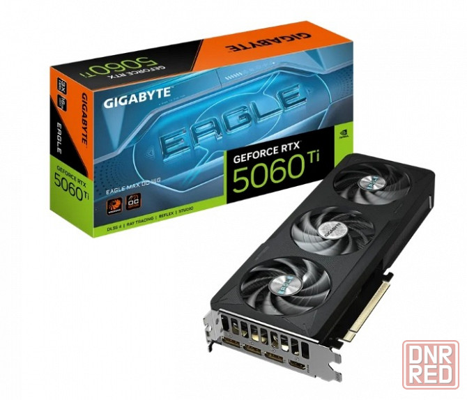 Видеокарта GIGABYTE NVIDIA GeForce RTX 5060 Ti EAGLE MAX OC Донецк - изображение 1