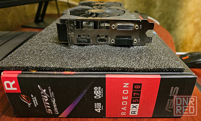 Видеокарта ASUS Rog Strix RX 570 4gb Горловка - изображение 3
