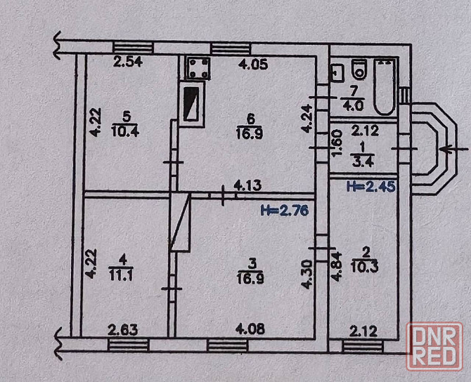 Продажа квартиры на земле ул.Пятницкого (ор-р Застанционный) Донецк - изображение 7