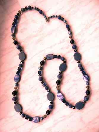 Бусы с раухтопазом Макеевка