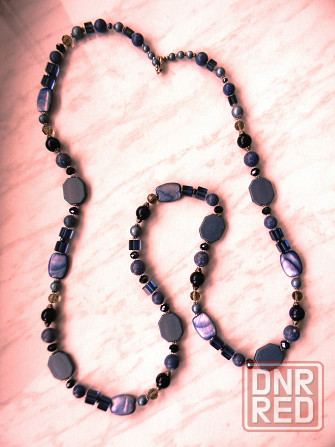 Бусы с раухтопазом Макеевка - изображение 1