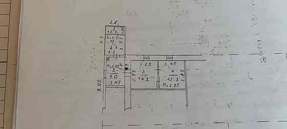 Продам 2х ком квартиру.Две остановки до центра и две до мкр Зеленый Макеевка