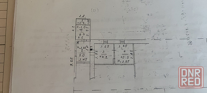 Продам 2х ком квартиру.Две остановки до центра и две до мкр Зеленый Макеевка - изображение 1