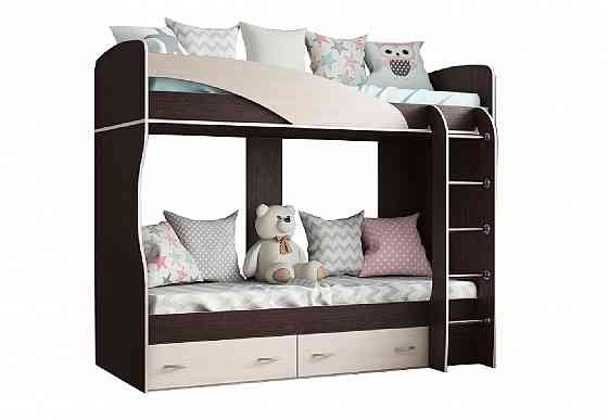 Кровать двухъярусная мийа 800х2000 Мариуполь