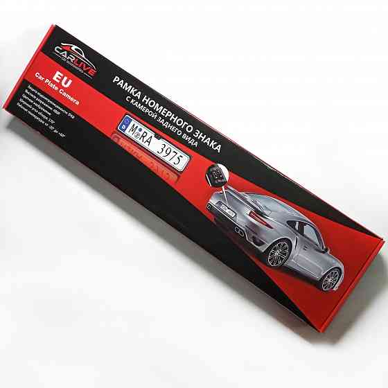 Рамка для номера CR111 с камерой заднего вида Донецк