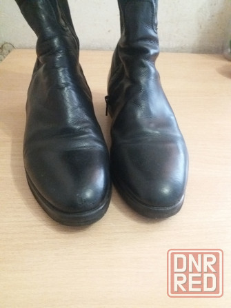 Продам сапоги ботфорты кожа мех р. 40 Донецк - изображение 4