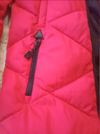 Пуховик женский Visdeer Алый, размер м Донецк