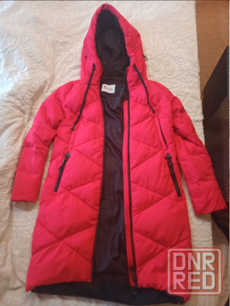 Пуховик женский Visdeer Алый, размер м Донецк - изображение 1
