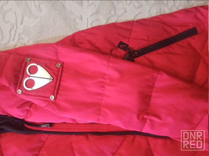 Пуховик женский Visdeer Алый, размер м Донецк - изображение 5