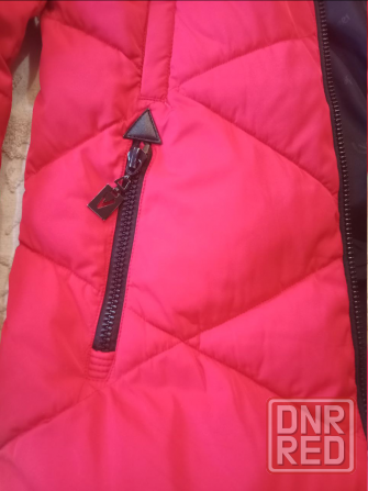 Пуховик женский Visdeer Алый, размер м Донецк - изображение 3