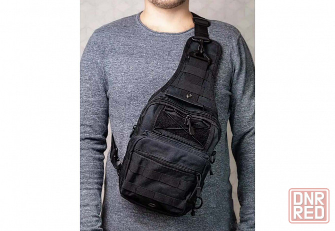 Сумка рюкзак однолямочная тактическая Донецк - изображение 2