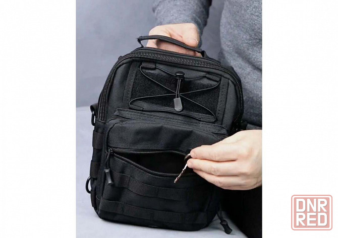 Сумка рюкзак однолямочная тактическая Донецк - изображение 5