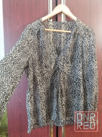 Продам шифоновую блузу блузку р. 50-52 Донецк - изображение 1