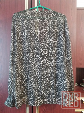 Продам шифоновую блузу блузку р. 50-52 Донецк - изображение 2