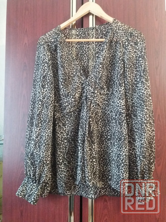 Продам шифоновую блузу блузку р. 50-52 Донецк - изображение 4