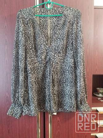 Продам шифоновую блузу блузку р. 50-52 Донецк - изображение 3