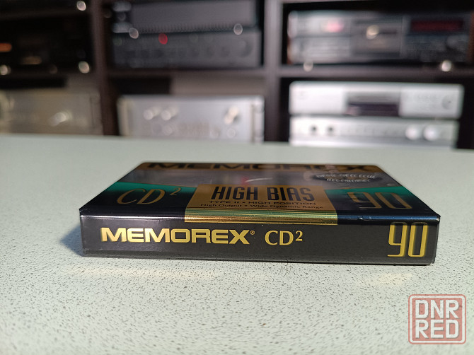 Запечатанная аудиокассета Memorex-90 Chrome-High Bias-Type 2 Донецк - изображение 3