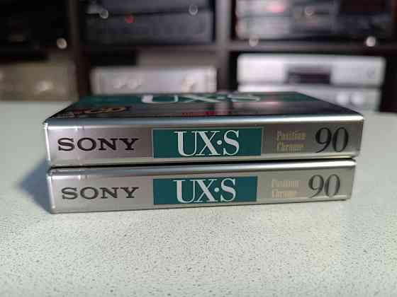 Запечатанная аудиокассета Sony -UX-S 90 Super Chrome Glass-High Bias-Type 2 Донецк