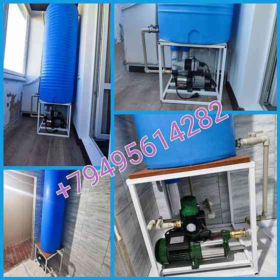 Установка накоп-ных баков Макеевка