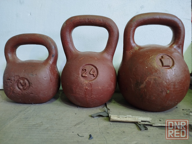 Гири 16 24 32 кг Донецк - изображение 1