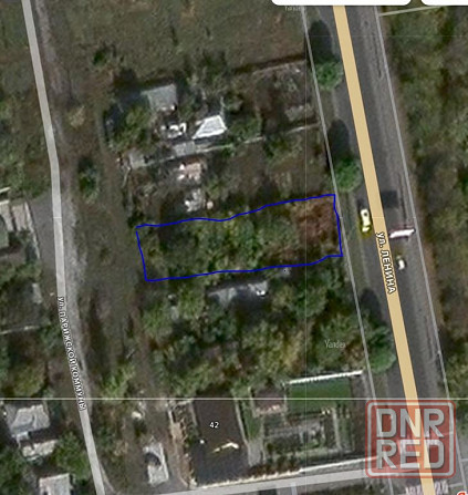 Фасадный участок 10 соток Кировский р-н,Макеевка Макеевка - изображение 1