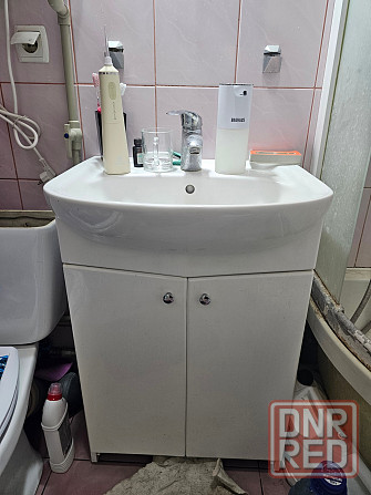 Раковина с тумбой для ванной комнаты Донецк - изображение 1