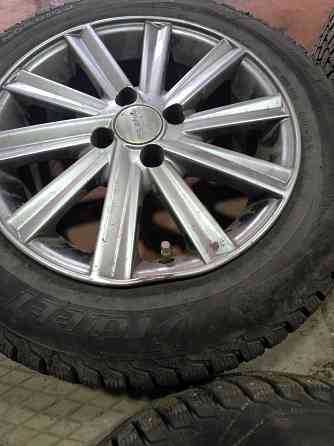 Продам 4 колеса Viatti 185/65 R15 зима, шипы на легкосплавных дисках Донецк