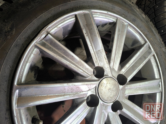 Продам 4 колеса Viatti 185/65 R15 зима, шипы на легкосплавных дисках Донецк - изображение 8