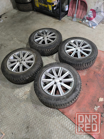 Продам 4 колеса Viatti 185/65 R15 зима, шипы на легкосплавных дисках Донецк - изображение 7