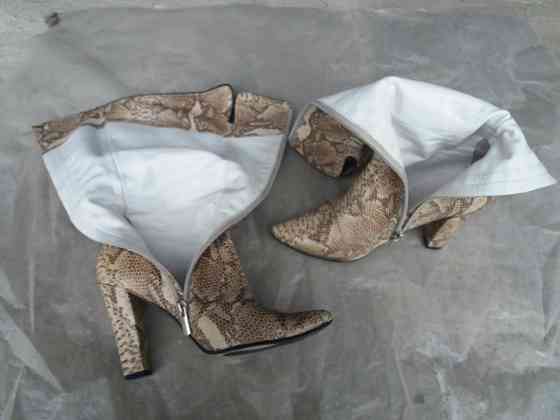 Продам сапоги демисезонные осенне-весенние кожа р.35 Донецк