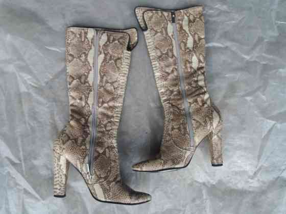 Продам сапоги демисезонные осенне-весенние кожа р.35 Донецк