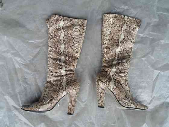 Продам сапоги демисезонные осенне-весенние кожа р.35 Донецк